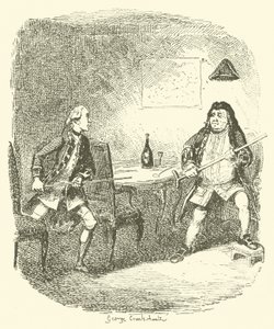 Ilustrace pro Tristram Shandy od after George Cruikshank