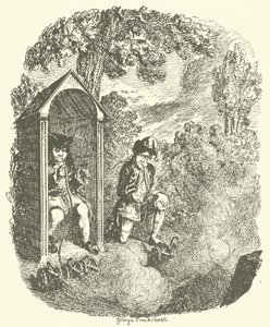 Ilustrace pro Tristram Shandy od after George Cruikshank