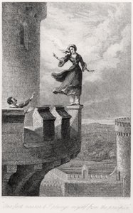 Rebecca, z Ivanhoe od Waltera Scotta (1771-1832)
