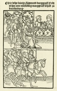 Investitura Fridricha I. z rodu Hohenzollernů jako braniborského markraběte, 1415