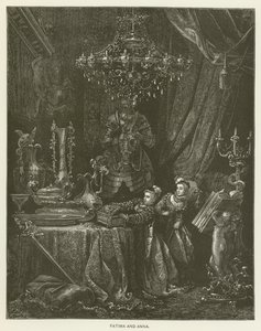 Fatima a Anna od Gustave after Dore