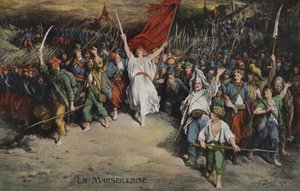 Marseillaise, 1870 od Gustave after Dore