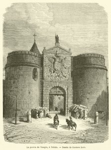 Dveře Bisagra do Toleda od Gustave after Dore