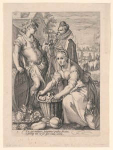 Čtyři roční období (podzim) od after Hendrik Goltzius