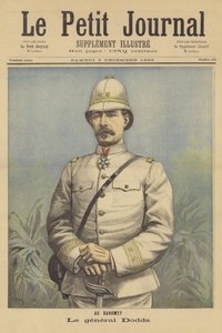 Generál Dodds, velitel francouzských jednotek v Dahomey