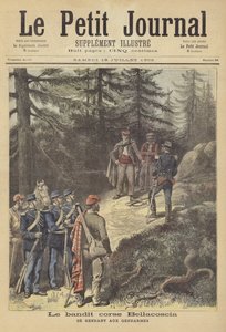 Korsický bandita Antoine Bellacoscia se vzdává policii