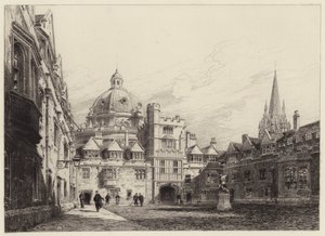 Brasenose College od after Henri Toussaint
