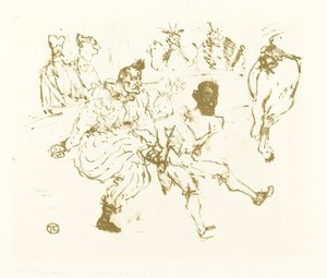 Footit a Chocolat (Footit et Chocolat) od after Henri de Toulouse Lautrec