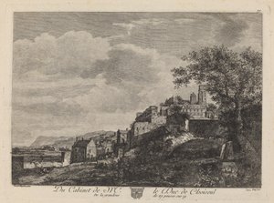 Pohled na Hilltown od after Jan van der Heyden Jeanne Deny