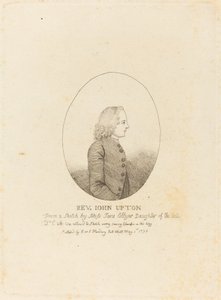 Reverend John Upton od after Jane Collyer