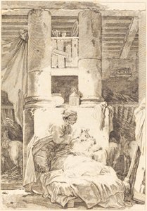 muletier od after Jean Honoré Fragonard