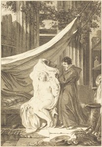 Poustevník (Ďábel v pekle) od after Jean Honoré Fragonard