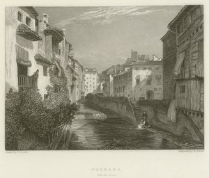 Grenada s věží od after John Frederick Lewis