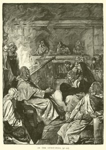 V sále pro hosty od after John Henry Frederick Bacon