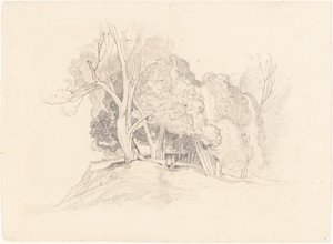 Krajina se stromy od after John Sell Cotman British 19th Century