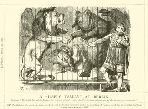 Šťastná rodina v Berlíně od after John Tenniel