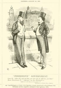 Permisivní vláda od after John Tenniel