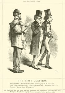 První otázka od after John Tenniel