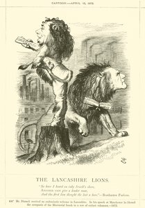Lancashire Lions od after John Tenniel