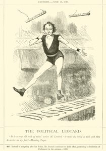Politický trikot od after John Tenniel