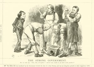 Silná vláda od after John Tenniel