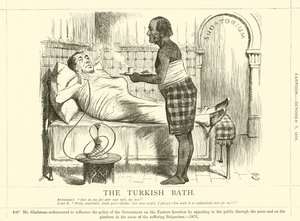 Turecké lázně od after John Tenniel