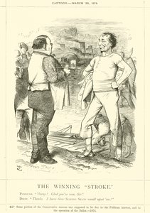 Vítězný úder od after John Tenniel