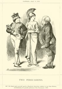 Dvě přesvědčení od after John Tenniel