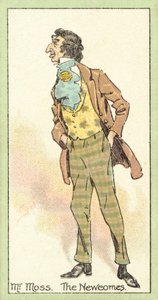 Pan Moss, The Newcomes (chromolitho)