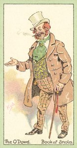 The ODowd, Book of Snobs (chromolitho)