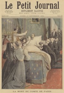 Smrt prince Philippa, hraběte z Paříže od after Lionel Royer