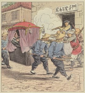 Vražda barona Kettelera, německého velvyslance v Pekingu od after Louis Charles Bombled