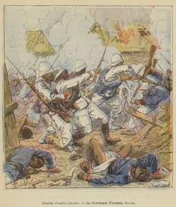 Boj s Ambodimontem, zranění poručíka Forestona od after Louis Charles Bombled