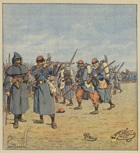 Ústupový boj od after Louis Charles Bombled