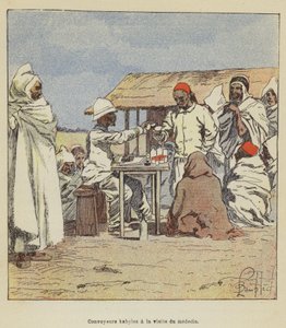 Kabyle dopravníky na návštěvu lékaře od after Louis Charles Bombled