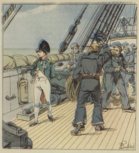 V prvních dnech posádka projevovala velkou zvědavost od after Louis Charles Bombled