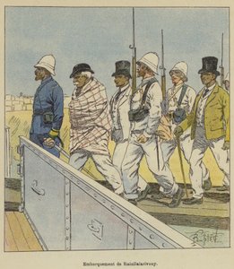 Vrak lodi Rainilaiarivony od after Louis Charles Bombled
