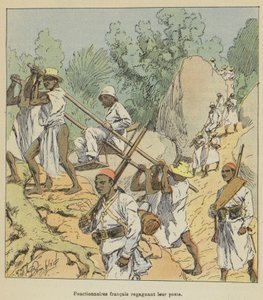 Francouzští úředníci se vracejí na svá místa od after Louis Charles Bombled