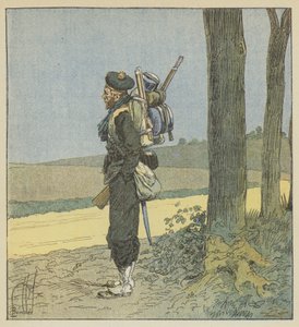 Fusilier marin od after Louis Charles Bombled