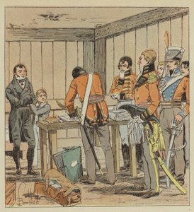Hudson-Lowe nechal prohledat dokumenty Las-Cases od after Louis Charles Bombled