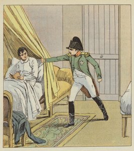 Viděl jsem paži, která autoritativně oddělovala můj závěs od after Louis Charles Bombled