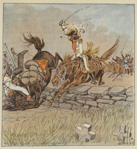Joachim Murat, neapolský král, velkovévoda z Bergu a Klevés, velkoadmirál, velkoadmirál, francouzský maršál od after Louis Charles Bombled