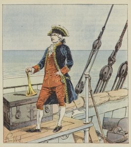Soudní vykonavatel Suffrenu od after Louis Charles Bombled
