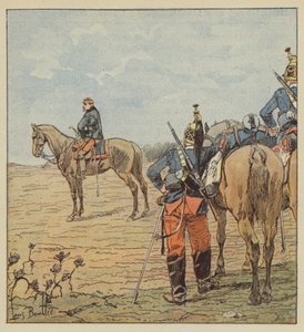 Generál Barry den před Coulmiersem od after Louis Charles Bombled