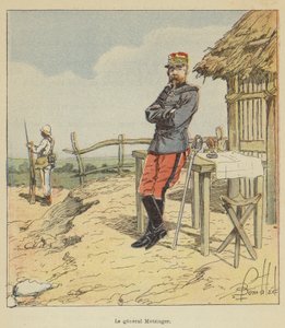 generál Metzinger od after Louis Charles Bombled