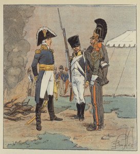Maršál Augereau, vévoda z Castiglione od after Louis Charles Bombled