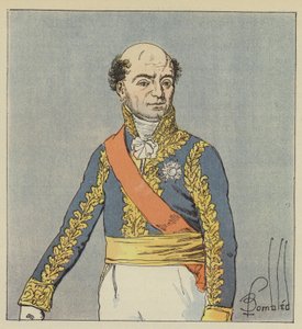 maršál Perignon od after Louis Charles Bombled