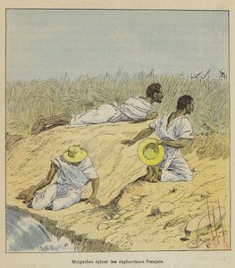 Madagaskar špehuje francouzské průzkumníky od after Louis Charles Bombled
