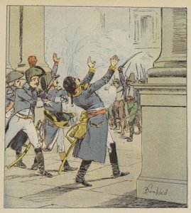 Dufotova smrt od after Louis Charles Bombled