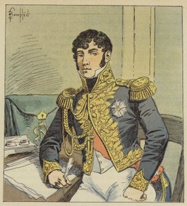 Portrét hraběte de Montholon, vykonavatele Napoleonovy vůle od after Louis Charles Bombled